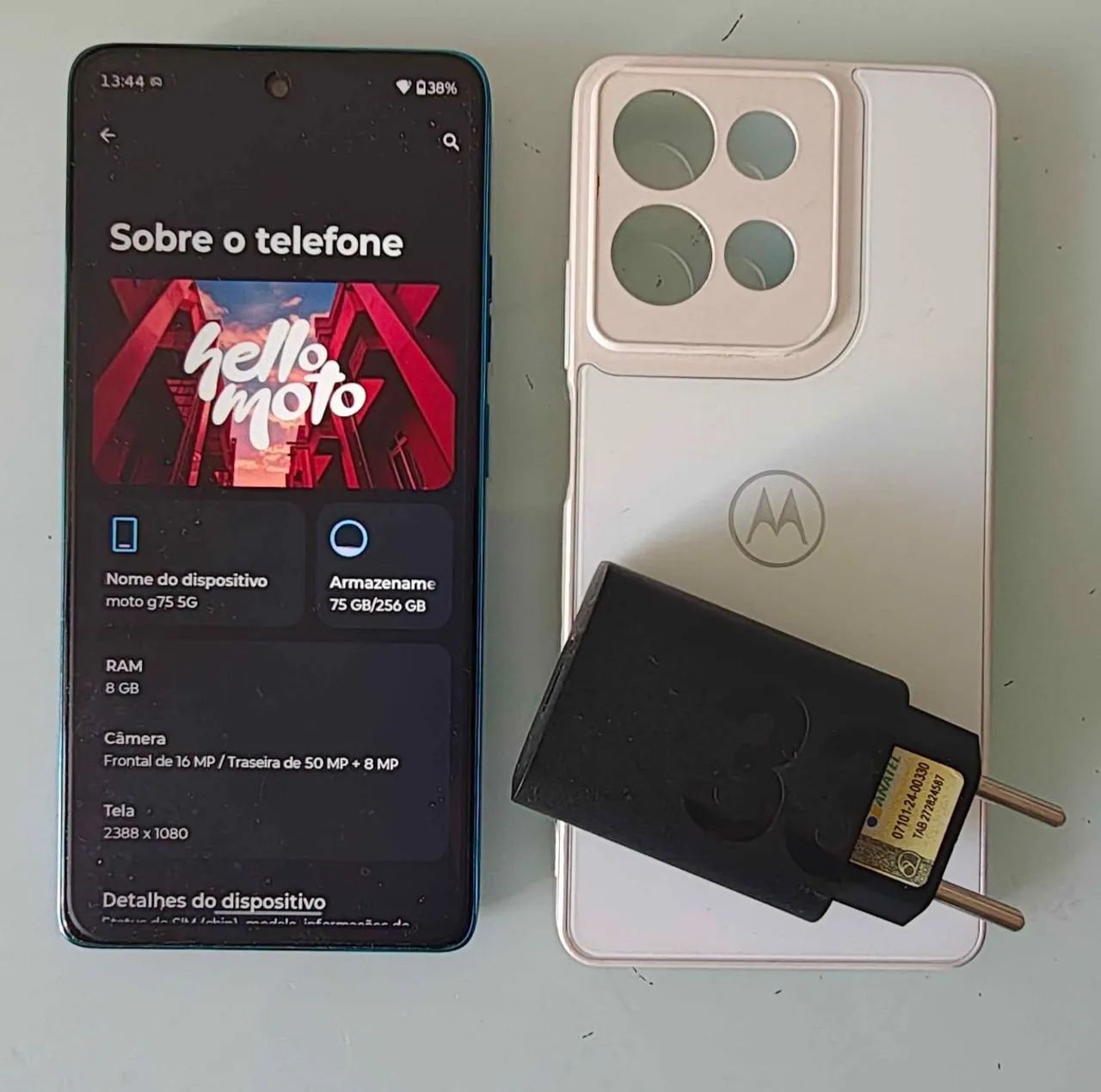 Moto G75 em ótimo estado  - Foto 5
