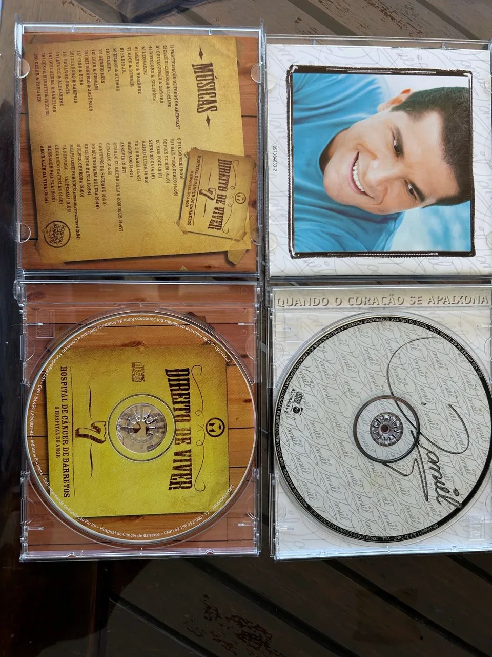 Kit 4 CDs originais Daniel e João Paulo & Daniel - Foto 3