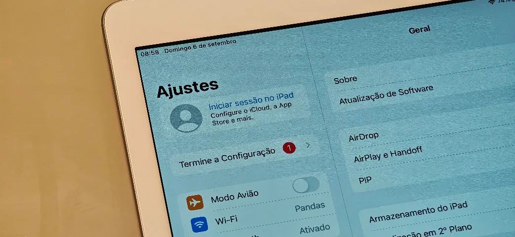 iPad 5a Geração 32GB Branco - Ótimo Estado para vender logo - Foto 5