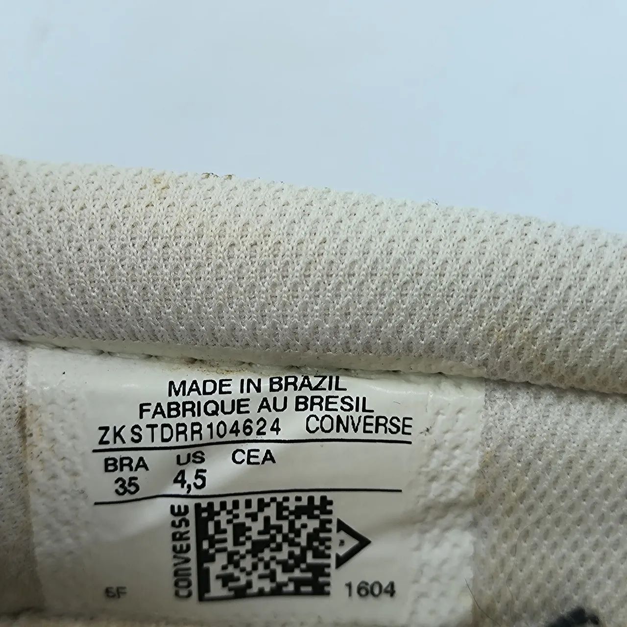 tênis converse slip-on iate branco 35 - Foto 5