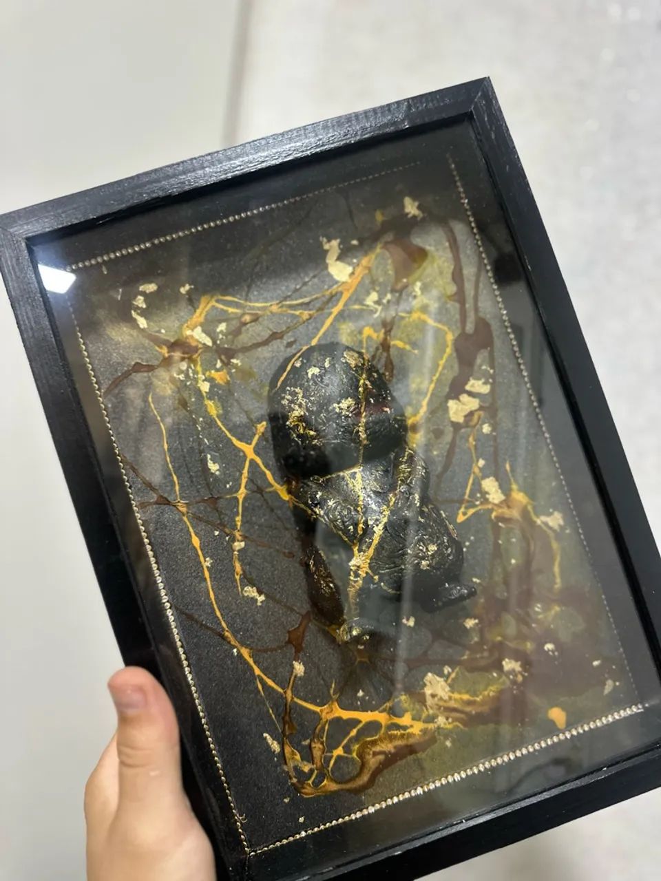 Placa decorativa em 3D do Pikachu  - Foto 5