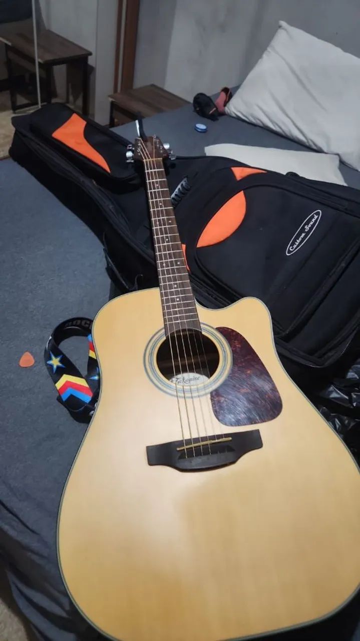 Violao Takamine com case  - Foto 4