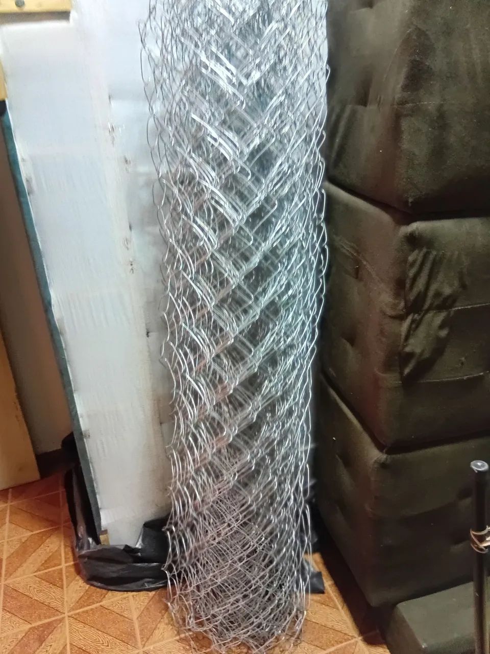 Alambrado fio 1.6mm são 15mts por 1.60 mts de altura