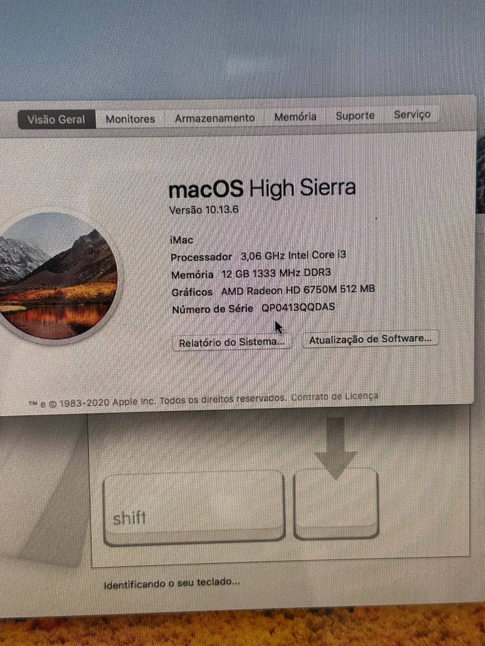 iMac Apple 21,5? Core i3 + 12GB RAM + Teclado - Foto 3
