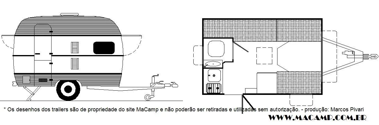 Trailer Karmann Ghia KC-330 Tangará - Foto 2