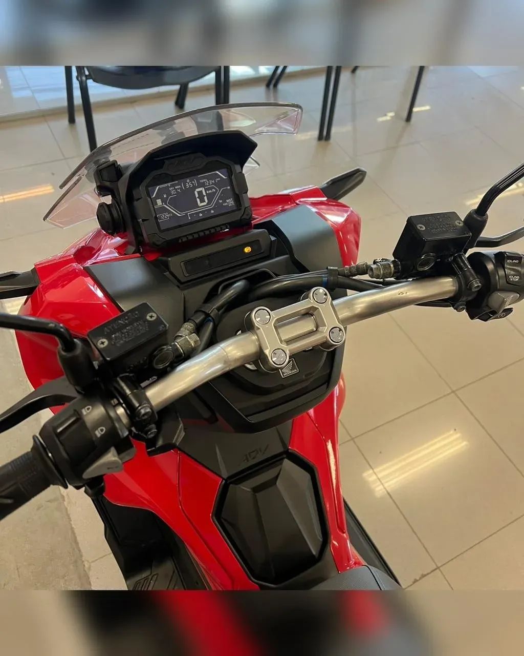 HONDA ADV 150 VERMELHO 2024 - Foto 6