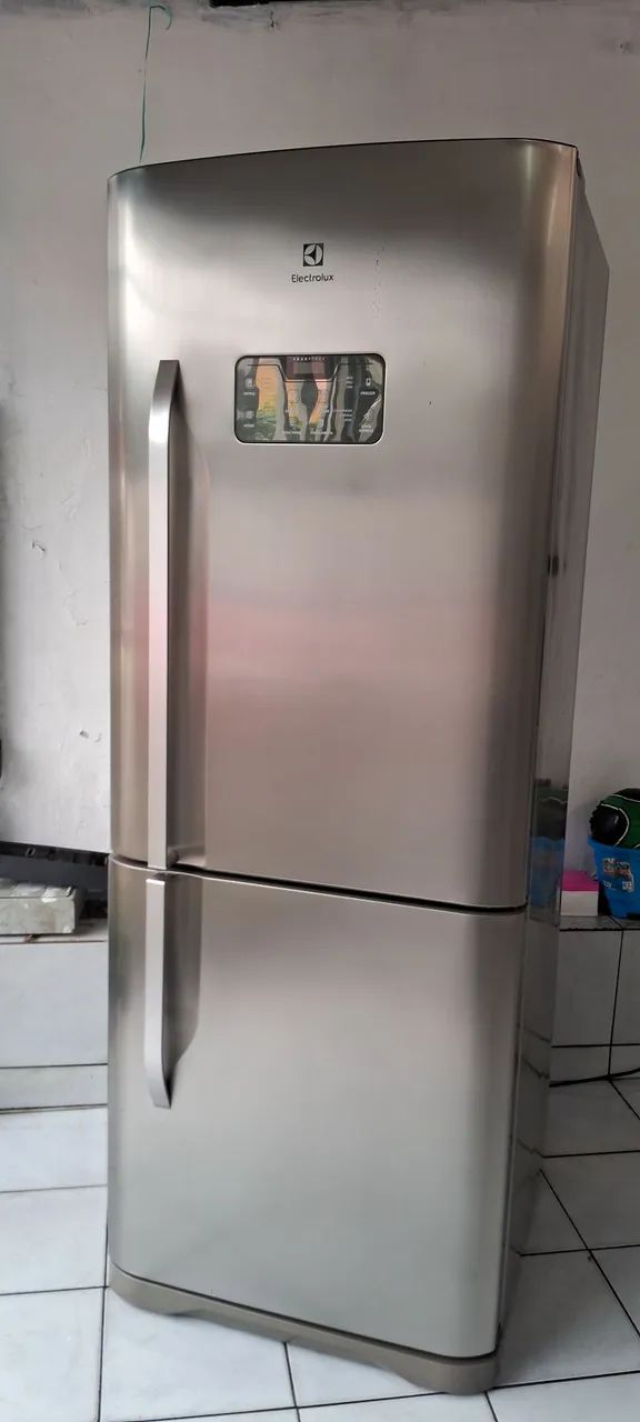 Geladeira electrolux inverse inox 127v ENTREGO