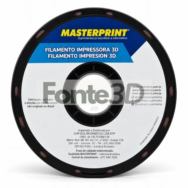 Filamento Petg Marrom - 1 Kg Masterprint - Foto 4