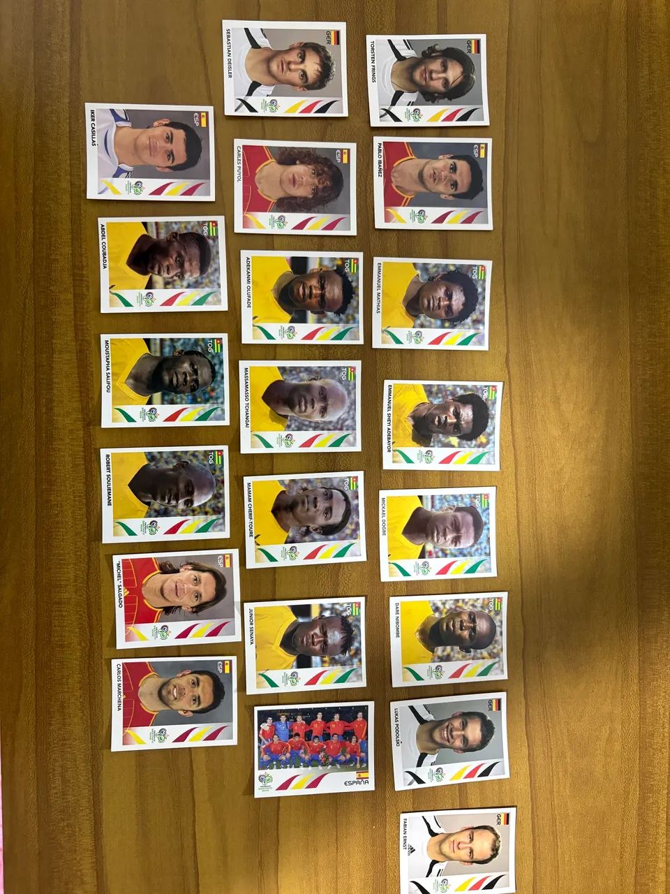 Lote figurinhas 2006 