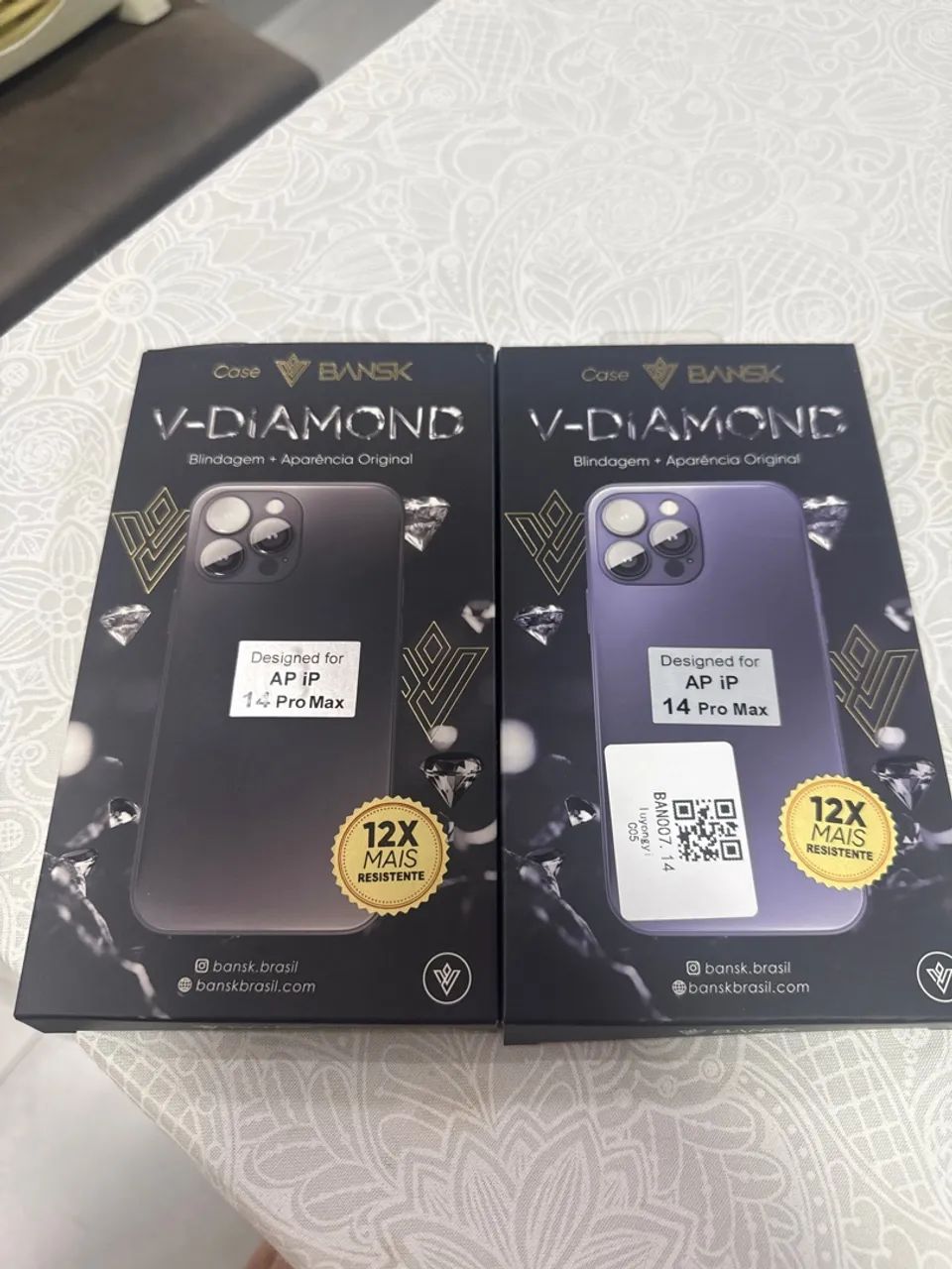 Capa iPhone 14 Pro Max blindada vidro temperado Bansk