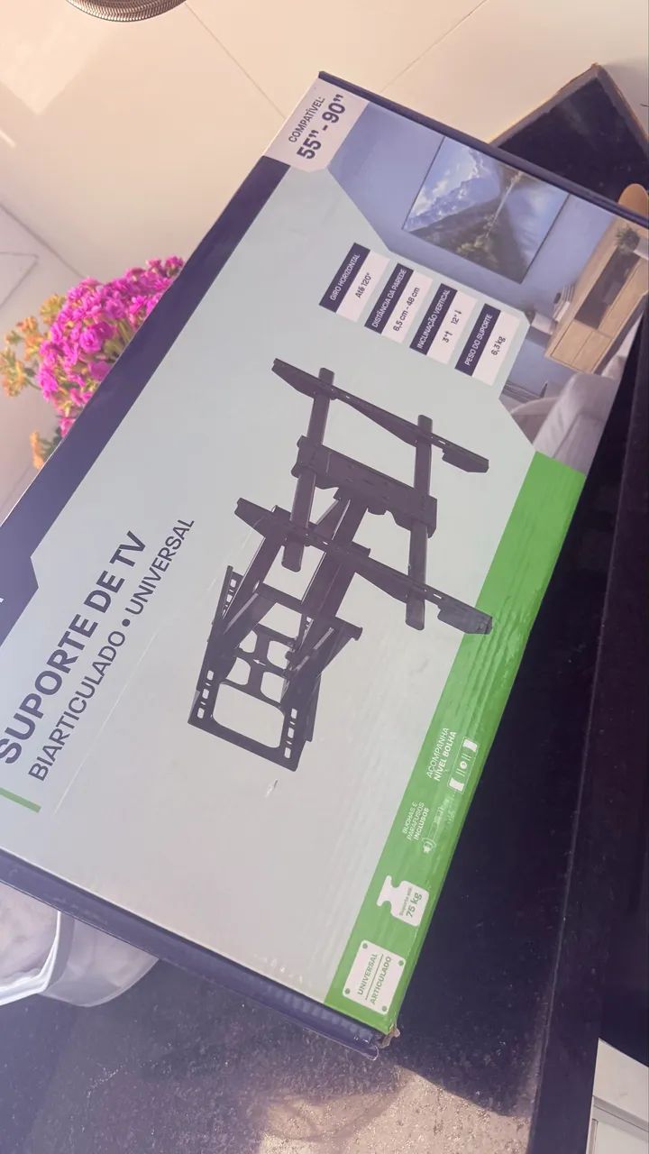 Suporte para TV 55 a 90 Polegadas Bi Articulado TML-2030A-2 - Smart - Foto 2