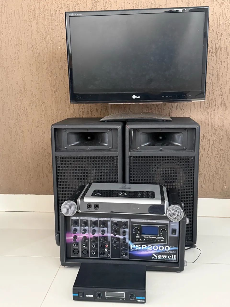 Kit Videokê Profissional Completo