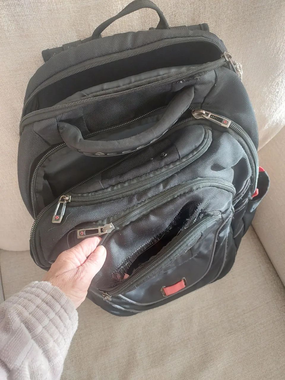Mochila Samsonite para notebook e viagens  - Foto 5