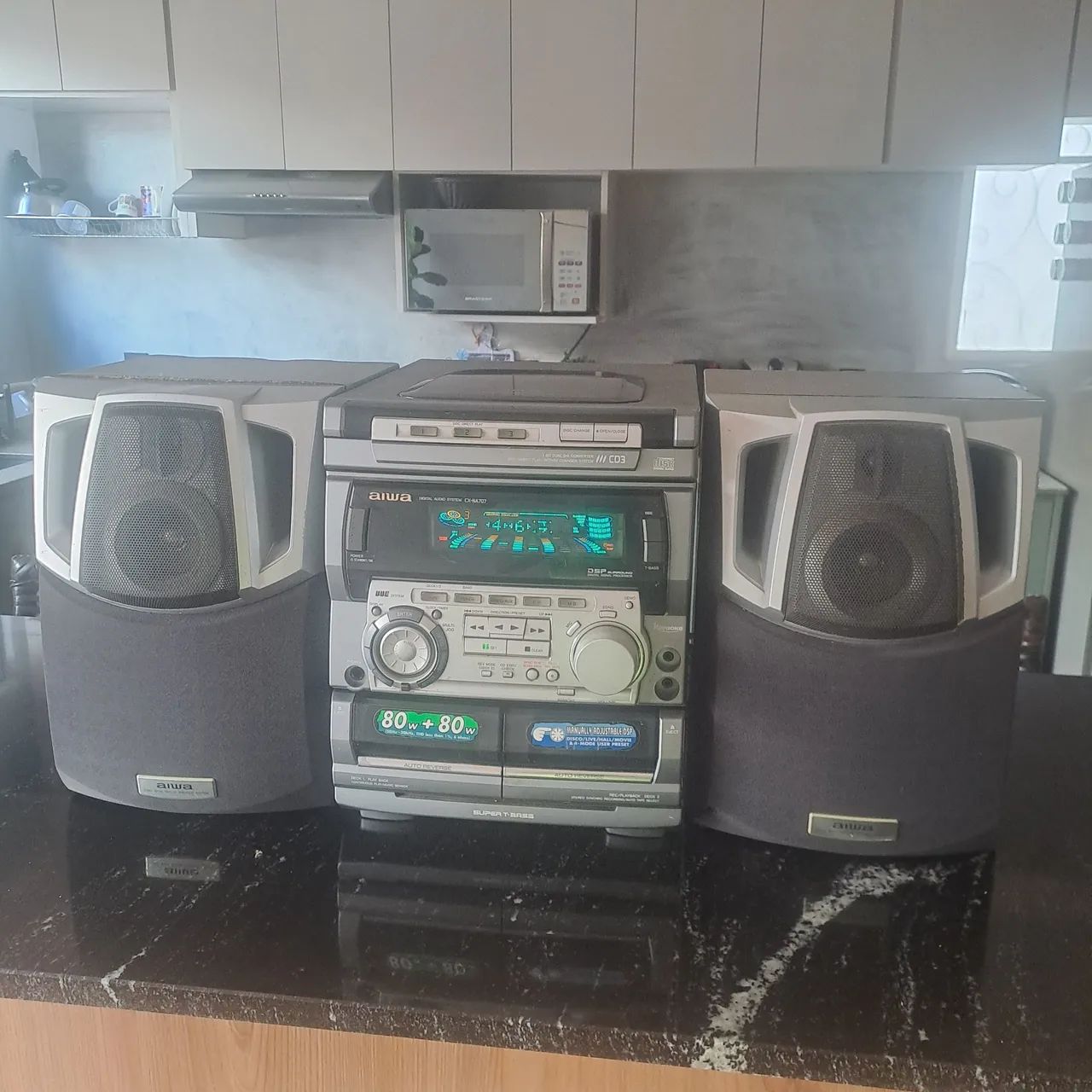 AIwa CX=NA707  COMPLETO COM AS CXS