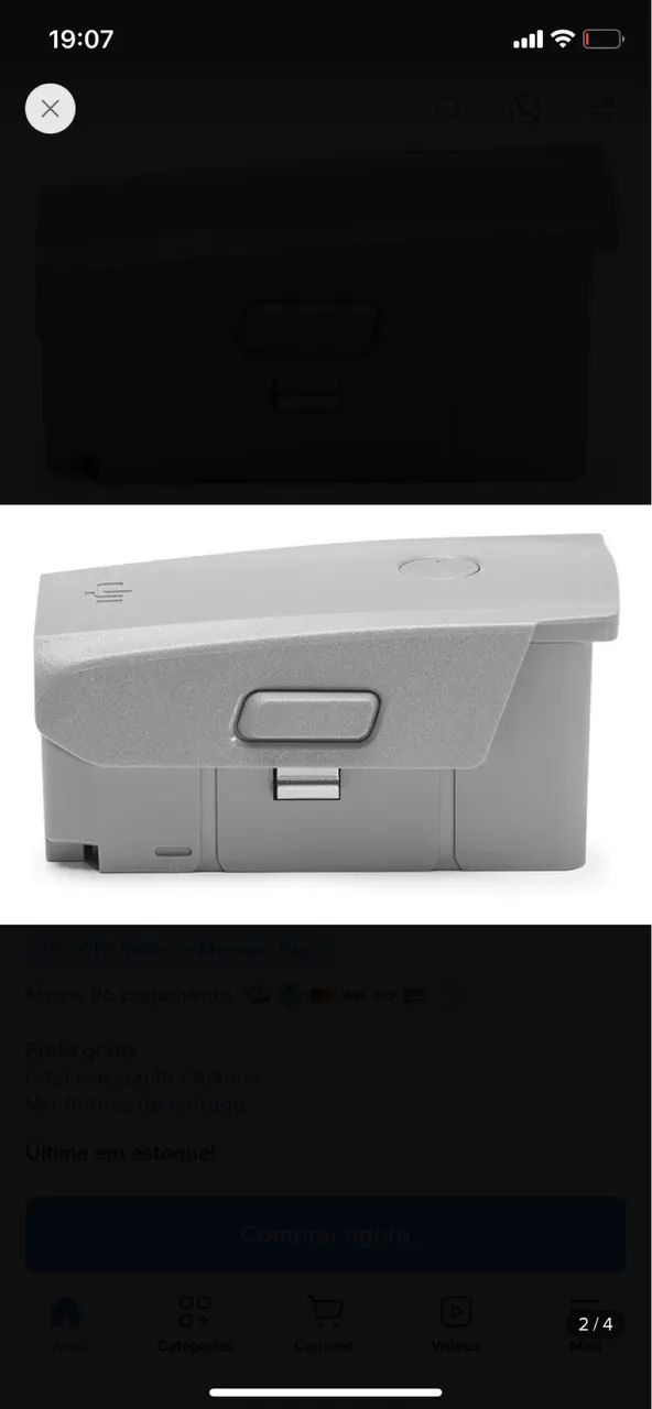 Bateria para Drone DJI Mavic AIR 2S e Mavic 2 