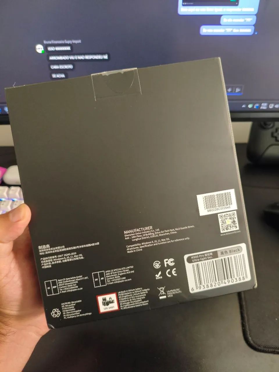 Mouse Delux M900Pro Ultra Light - Foto 2