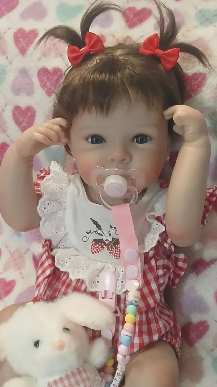 Bebê reborn Bettie poder da banho  - Foto 5
