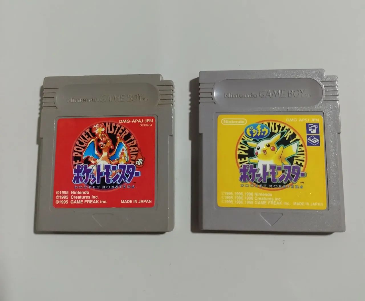 Pokémon Red e Yellow GB 