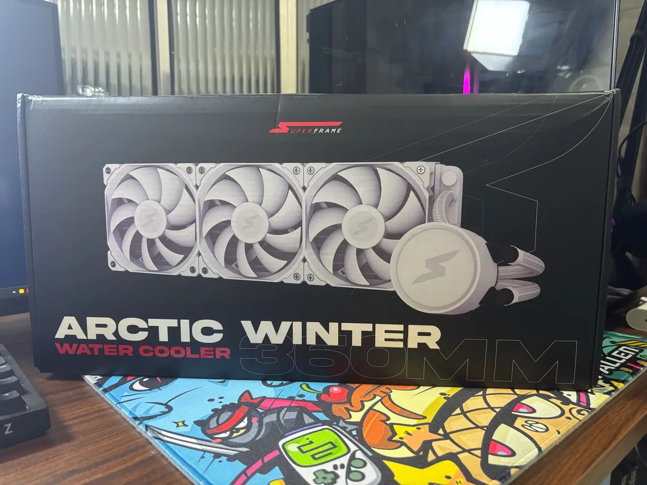 Water Cooler SuperFrame Arctic Winter, 360mm, Intel-AMD, SF-WC