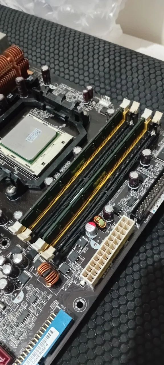Kit Placa Mãe Asus M2N-SLI DELUXE - Foto 2