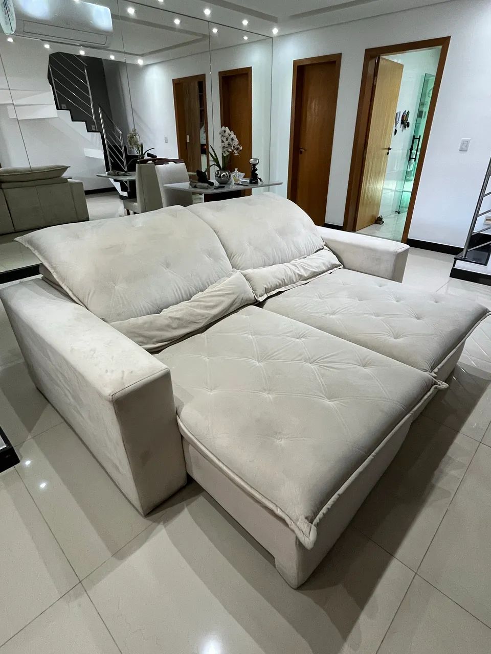 Sofá 4 lugares retrátil  - Foto 2