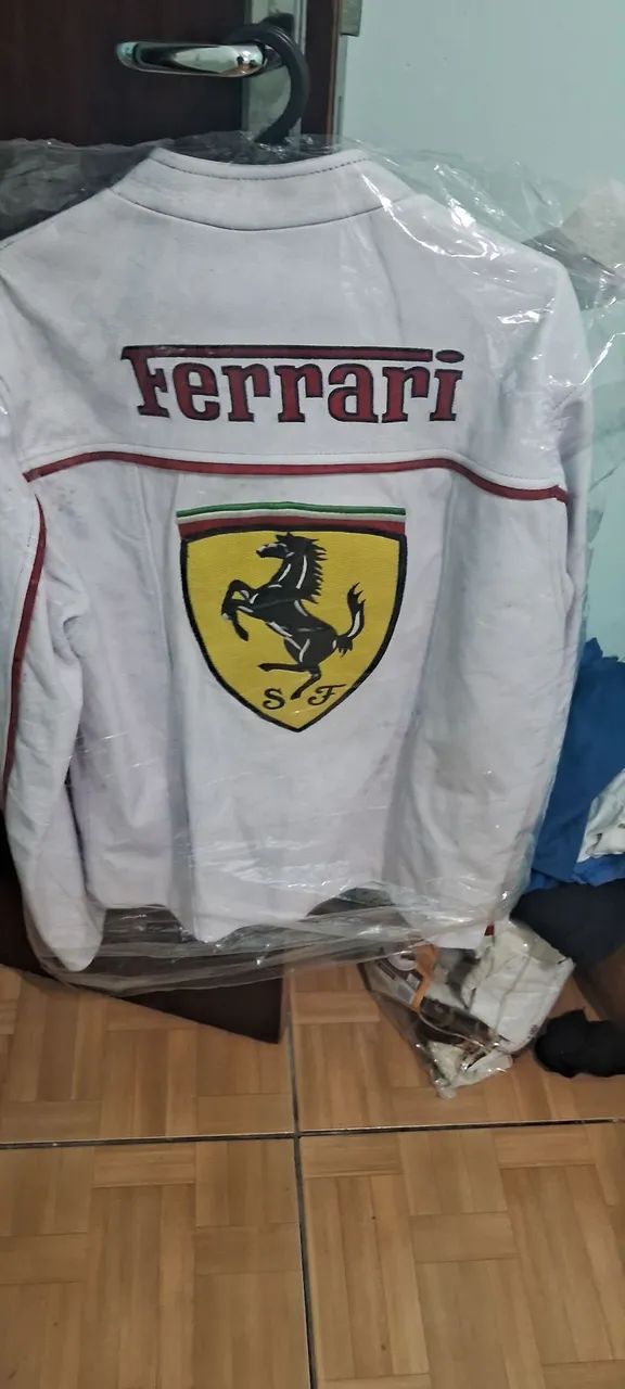 Jaqueta Couro Original Ferrari Puma
