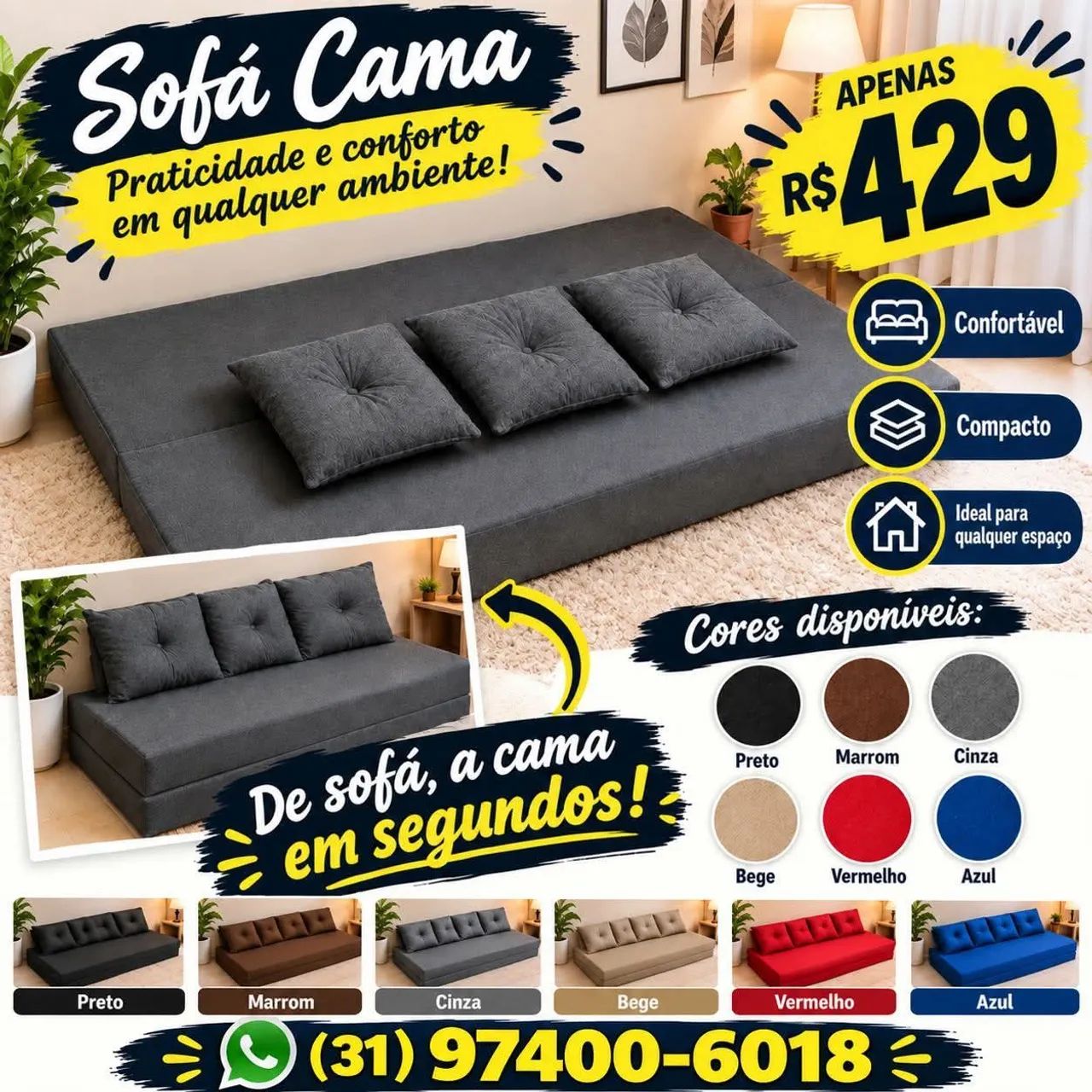 Sofa cama