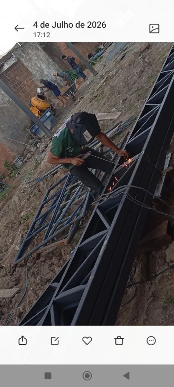 Presciso de Soldador/Serralheiro 