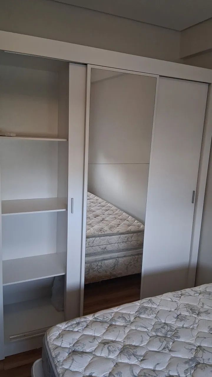 GUARDA ROUPA C/ESPELHO BRANCO