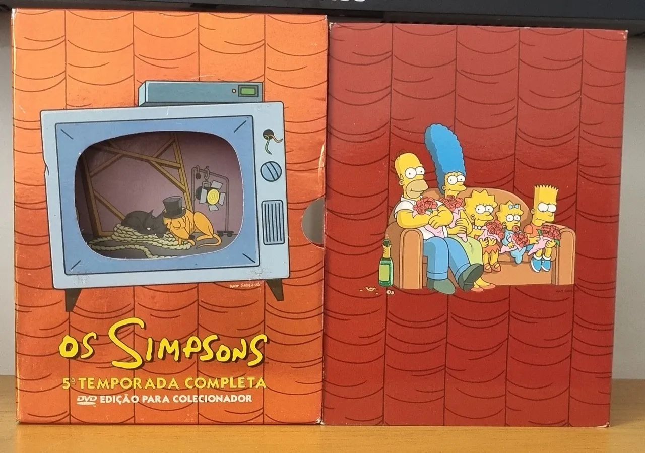 DVD SIMPSONS ORIGINAL 5° TEMPORADA 