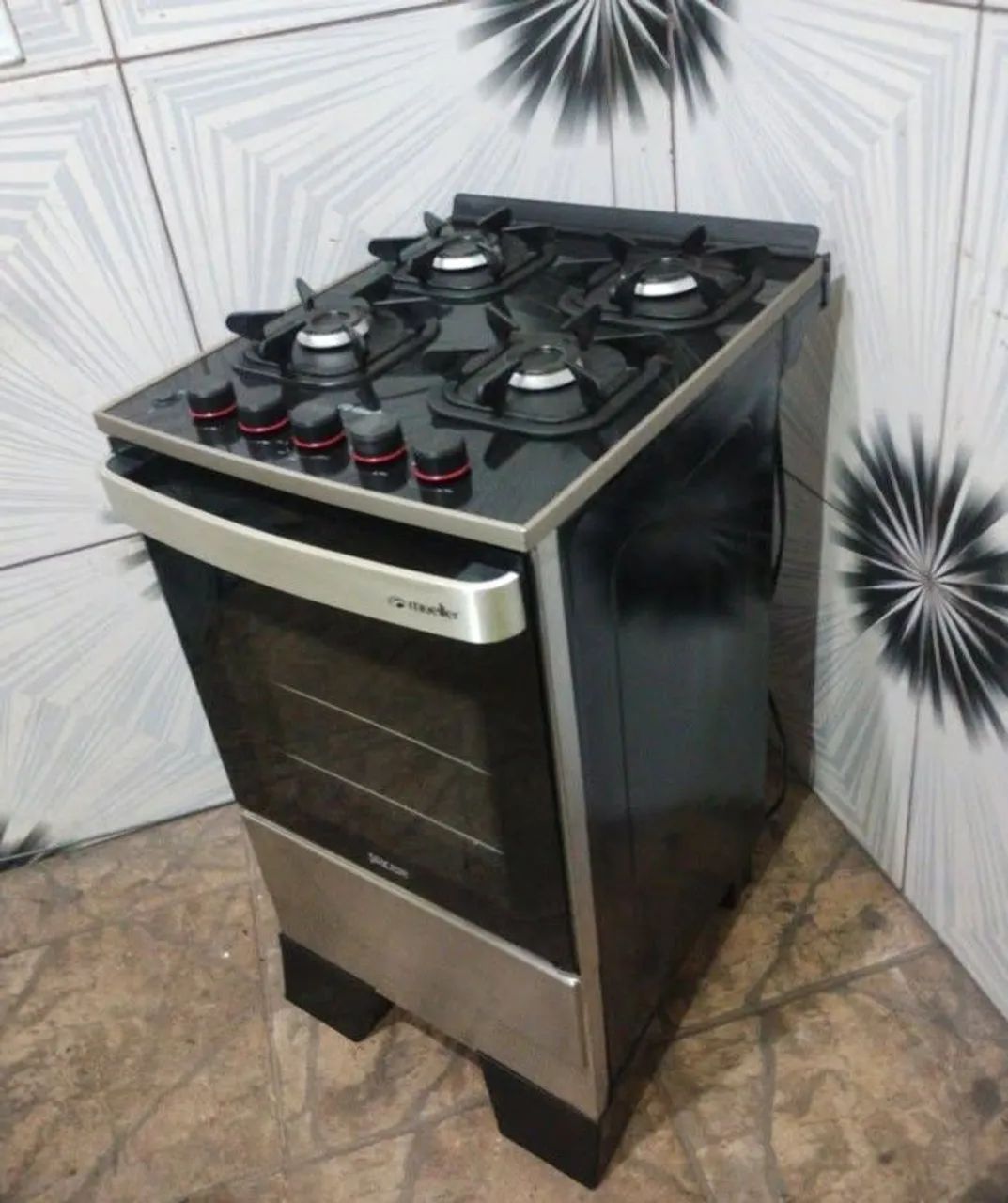 Vendo fogão mesa de vidro  - Foto 3