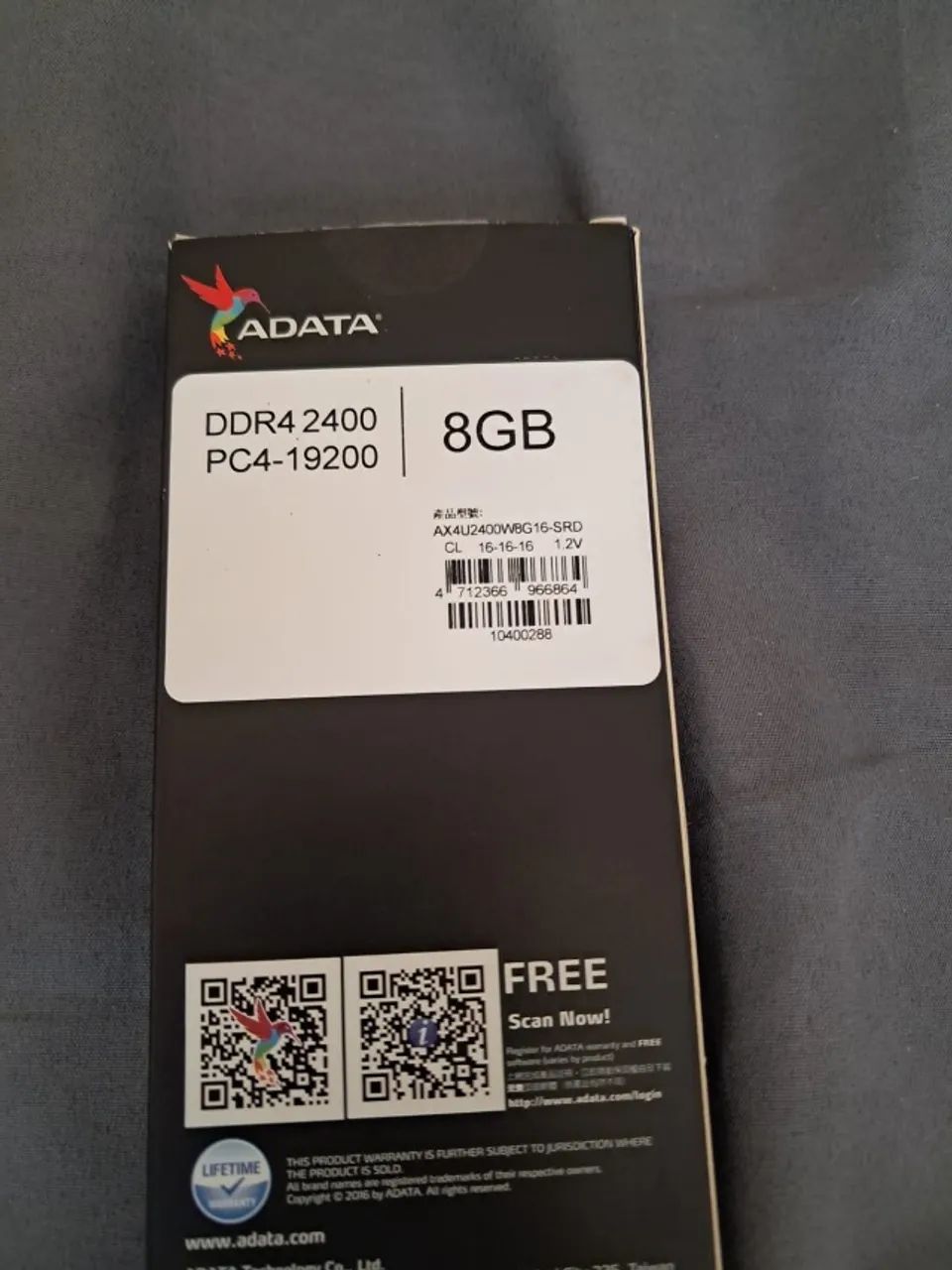 Memória RAM 8GB 2400MHZ XPG - Foto 2