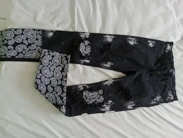  Calca comprida KDNK preta Jeans - Foto 5