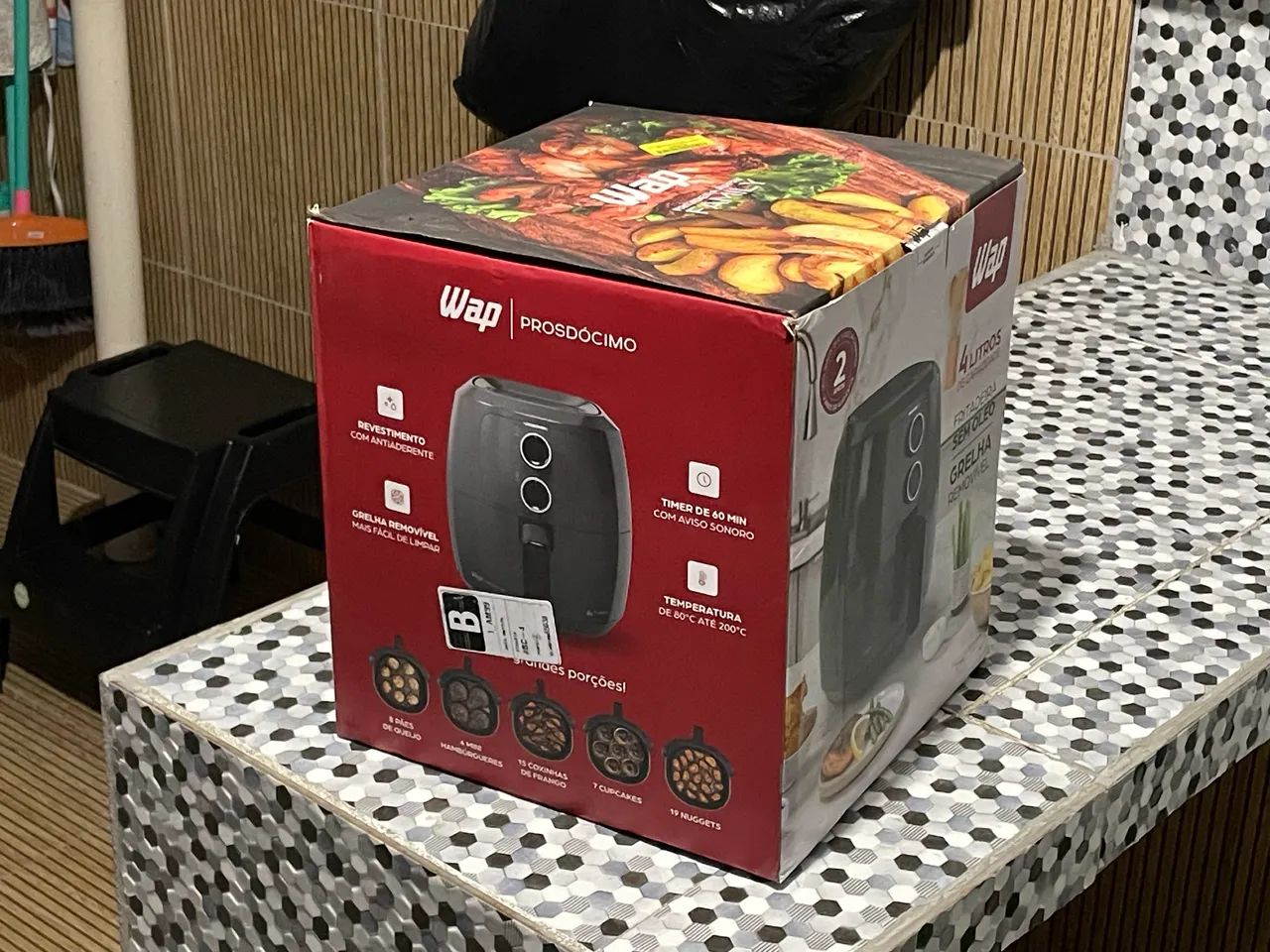 AirFryer WAP FAMILY 4L!! LACRADA!! PROMOÇÃO!! - Foto 2