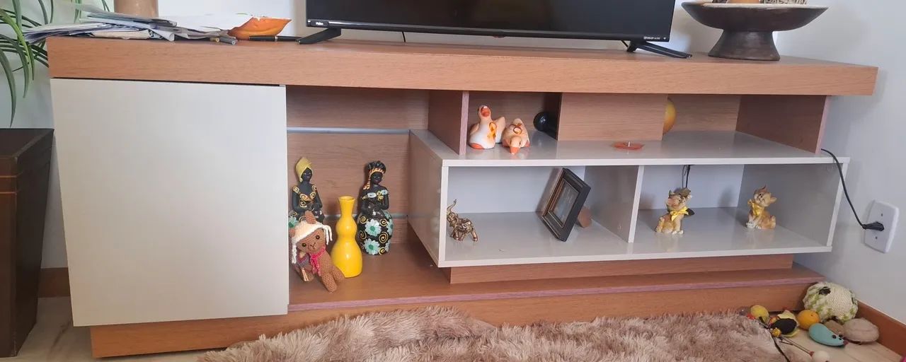 Rack com 1,80 freijo com off white - Foto 2