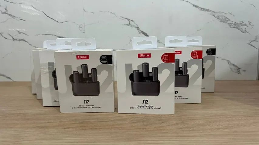 Microfone de lapela Ulanzi J12 duplo - Foto 3