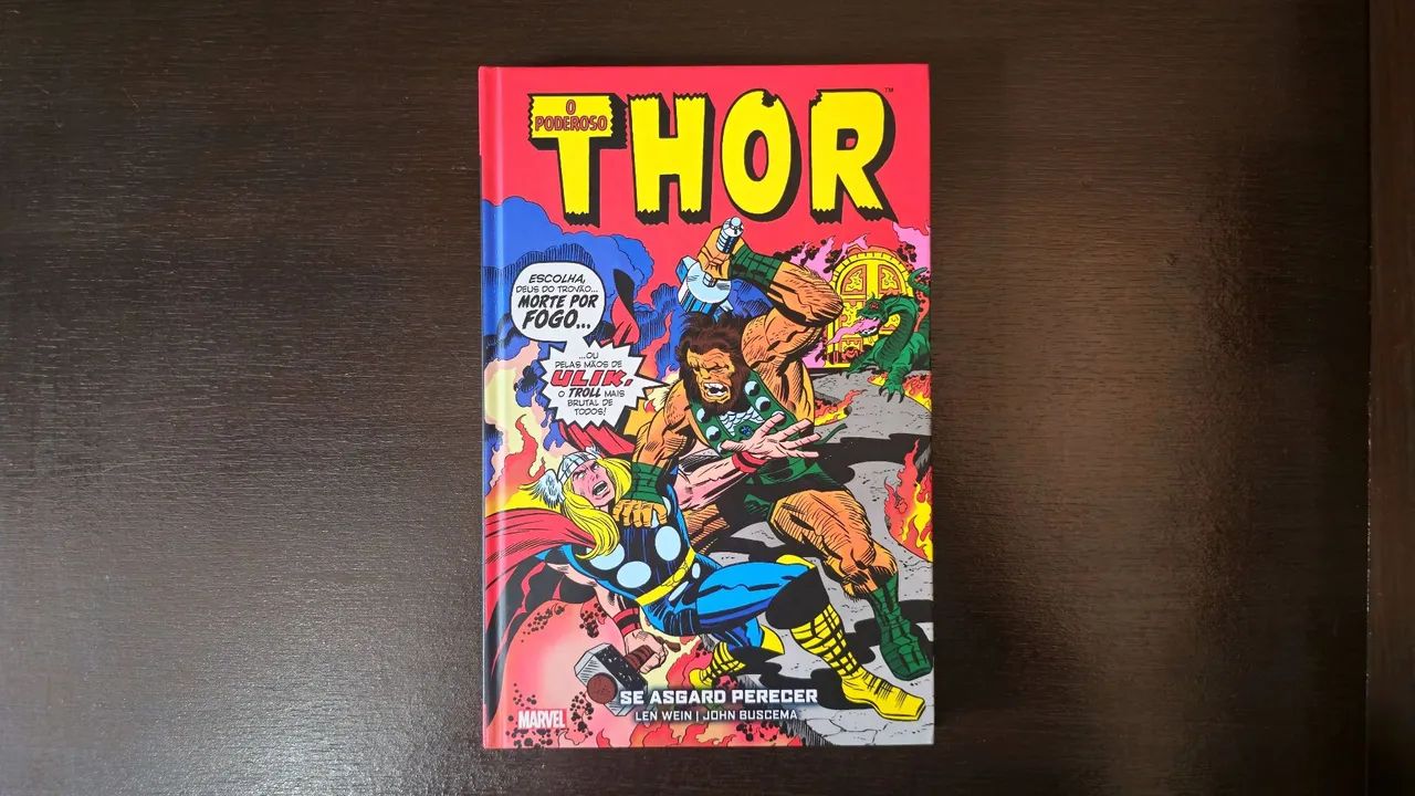 O Poderoso Thor - Se Asgard Perecer - Marvel - HQ Panini