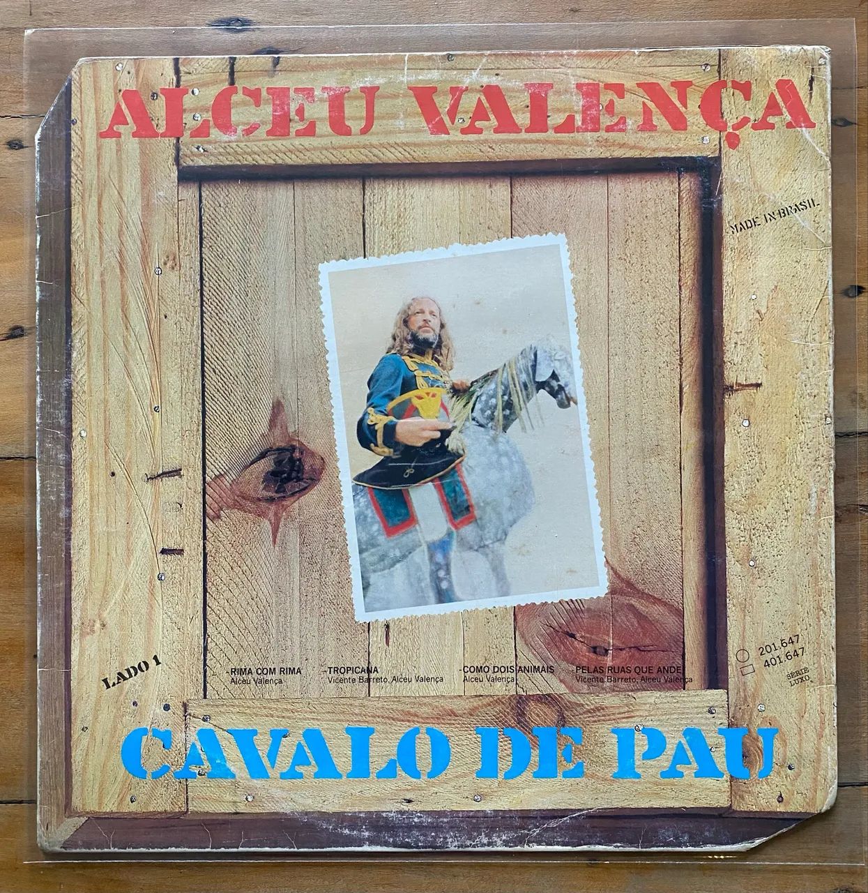 Disco de vinil (LP) Alceu Valença - Cavalo de pau