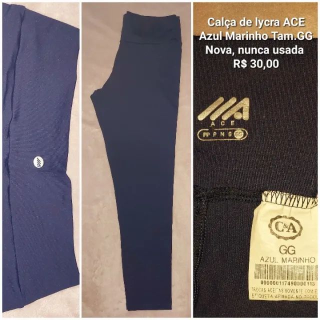 Calça de Lycra Plus Size GG