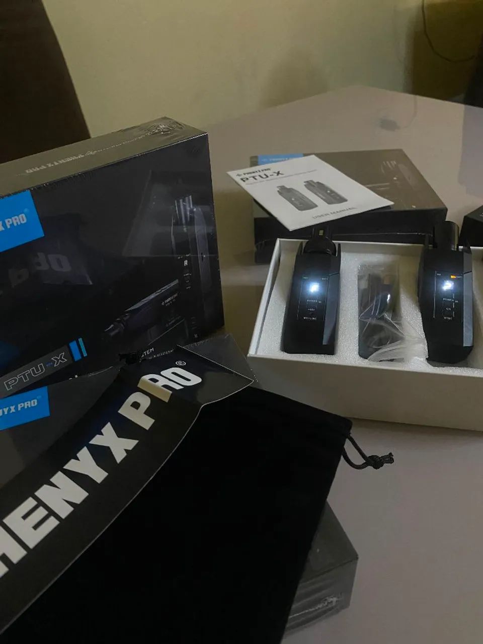   Caixa PTU-X Phoenix pro filtro de microfone zerado (OBS: tenha 4 cx zerada) 