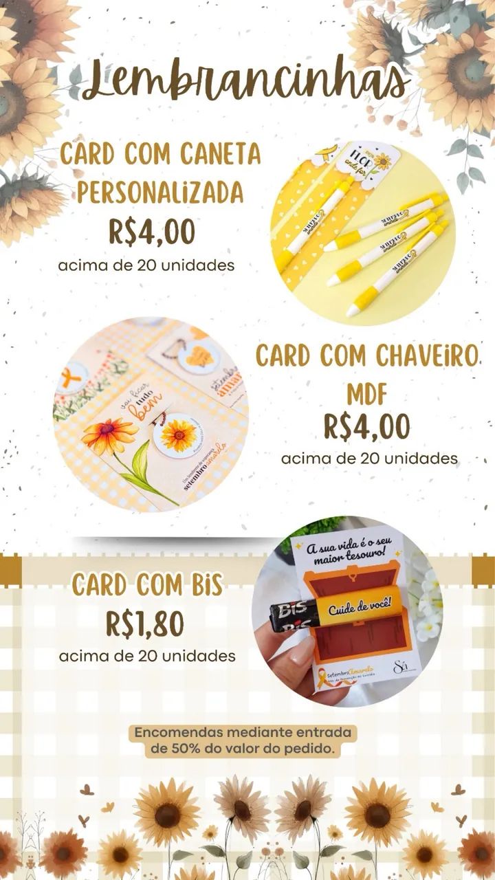 Brindes setembro amarelo - Foto 4