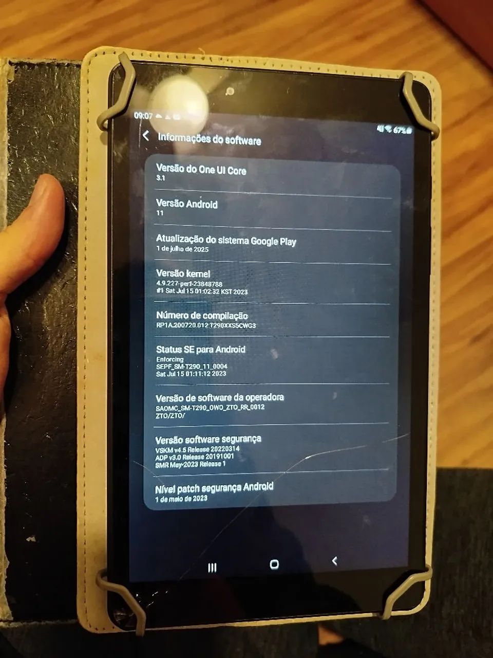 Galaxy Tab A 8" 2019 com capinha - Foto 3