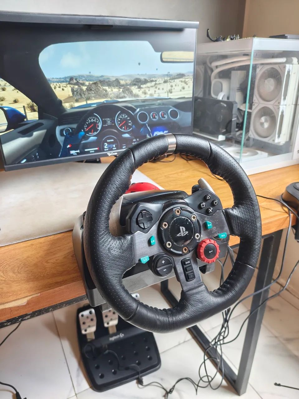 Volante logitech g29 + câmbio  - Foto 5