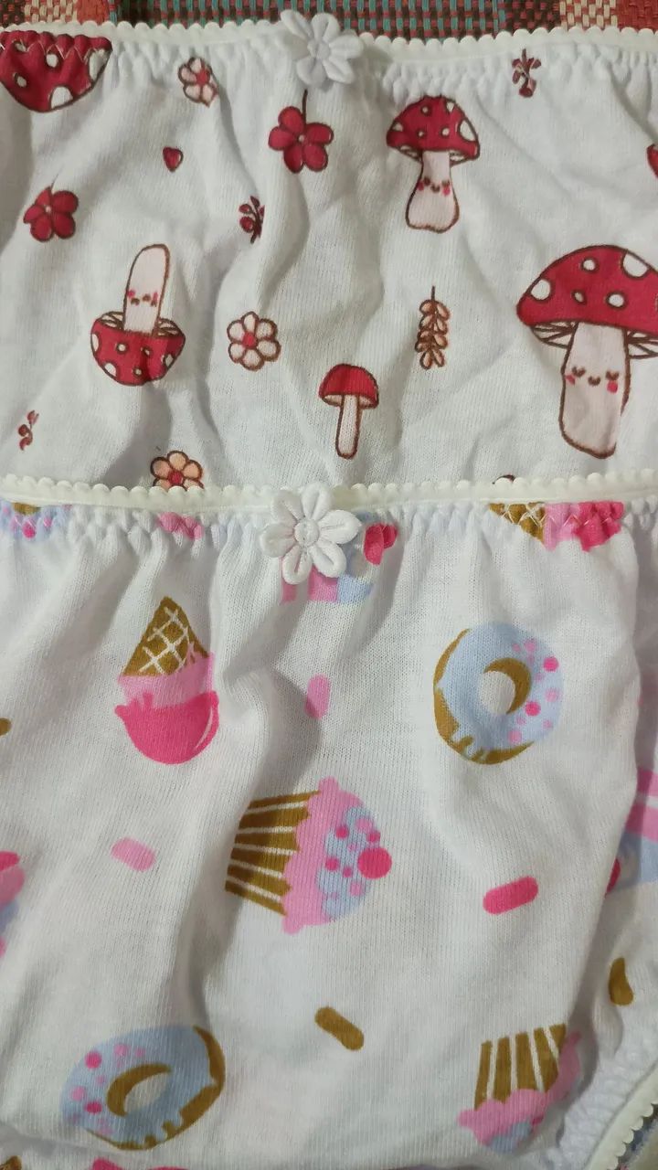 Calcinhas em algodão 100%. NOVAS!  - Foto 4
