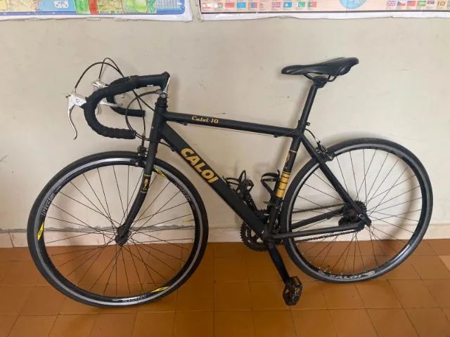 Caloi 10 Speed - clássica preta e dourada - Foto 3