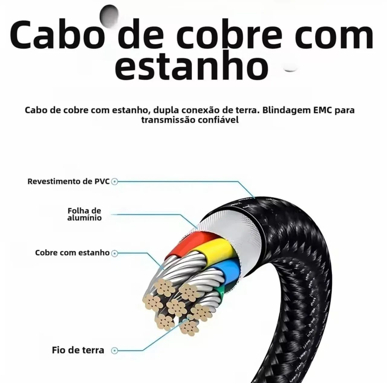Cabo LD39 para smartphone Android  - Foto 4