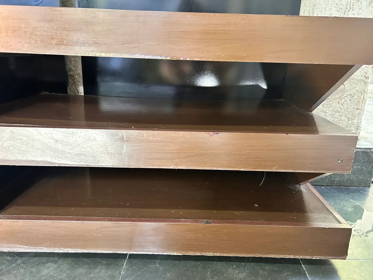 Rack com Painel para TV - Madeira/MDF -  - Foto 5