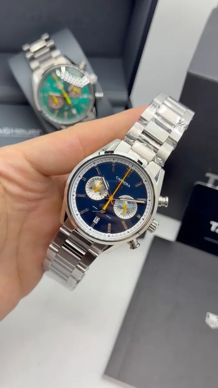 Tag Heuer Carrera 43mm Azul