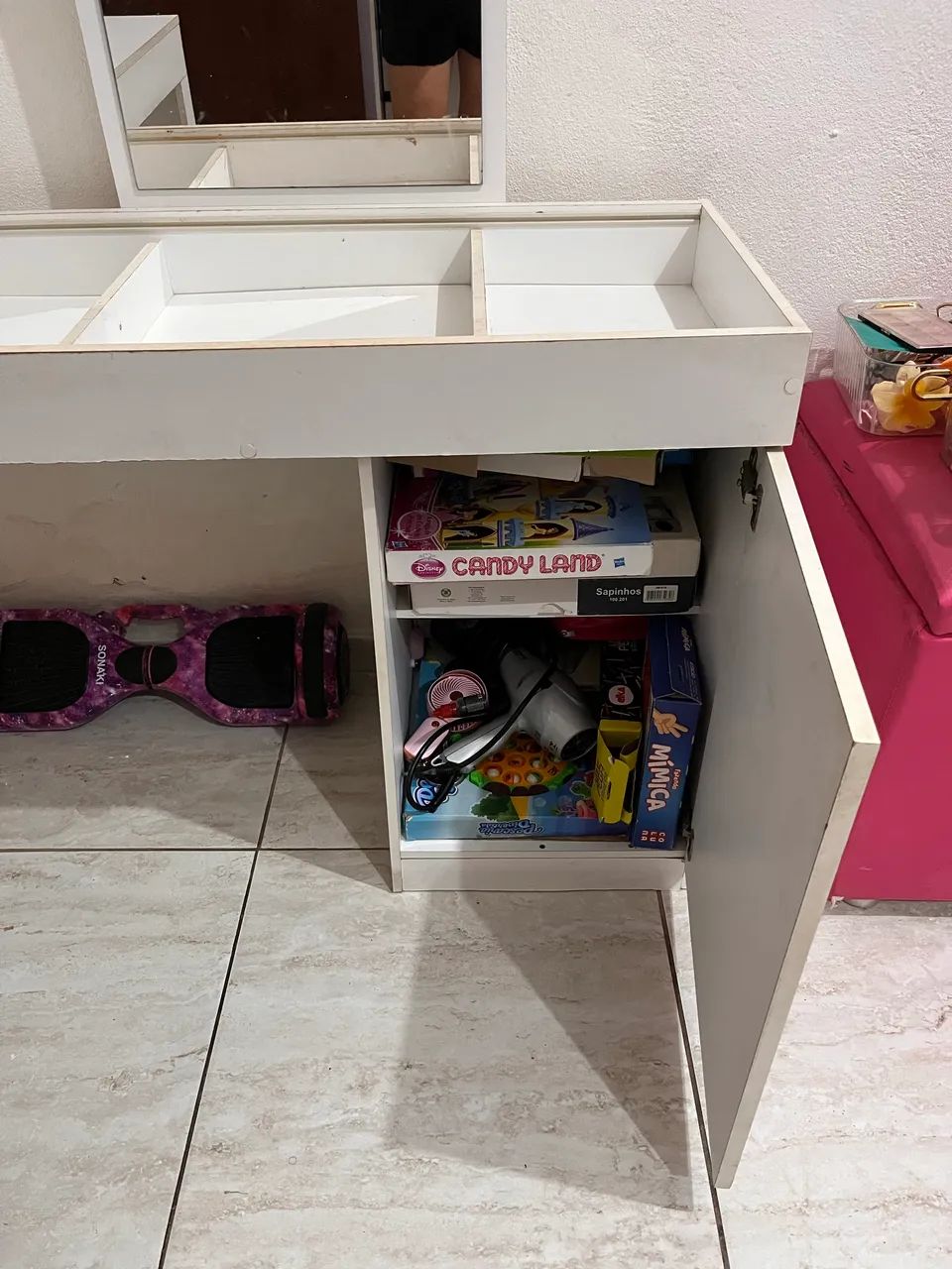 Mesa de estudo e penteadeira - Foto 5