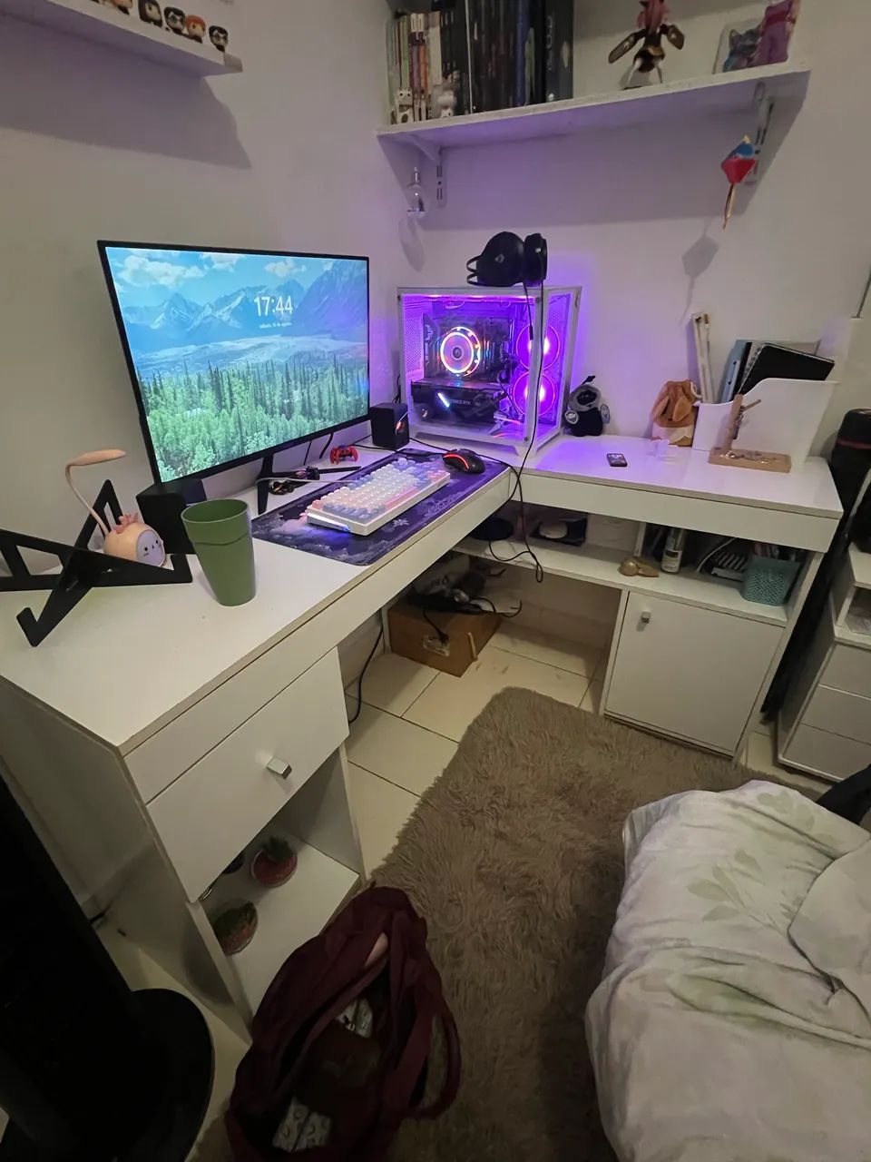Mesa escrivaninha em L - Foto 3